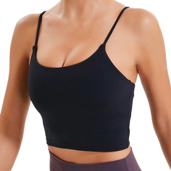 Black Sports Bra Cami - Picture 4 of 4